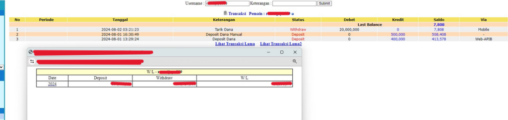 Bukti JP & WD Pemain HiTogel #38